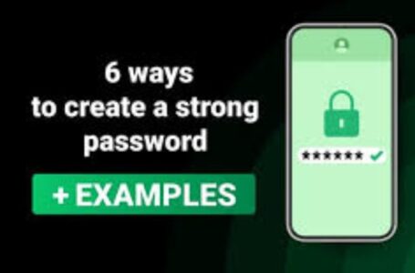How to Create a Strong Password for Your Casino Account?